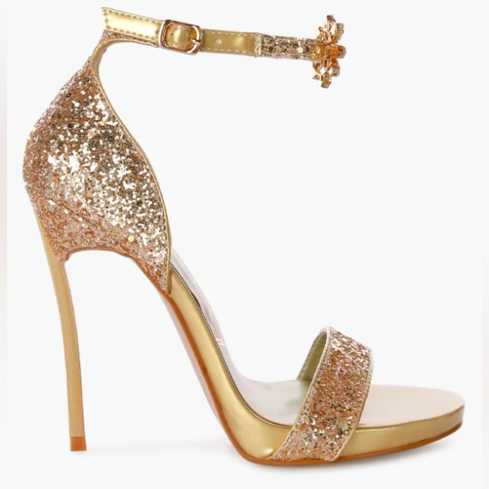 👠 NIB London Rag Stilettos 👠